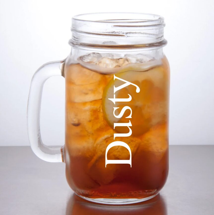 Mason jar – Dusty single