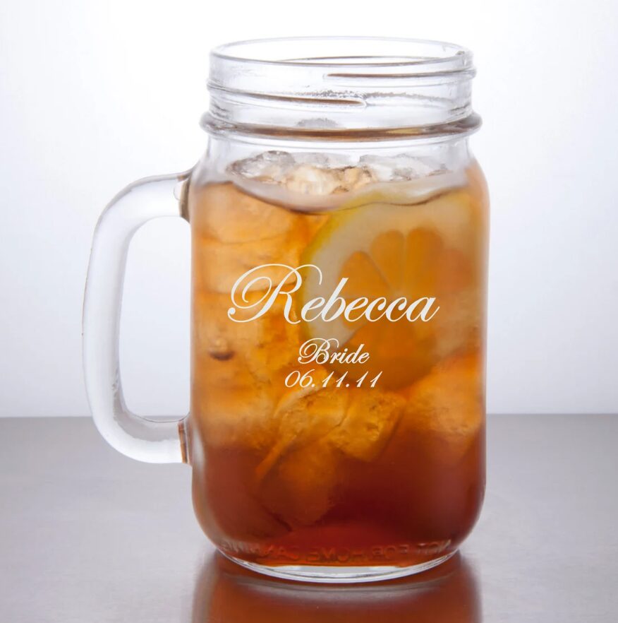 Mason jar – Rebecca